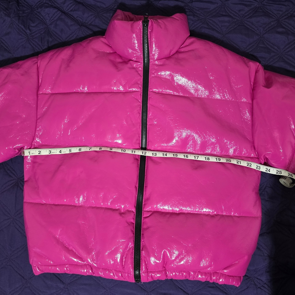 Forever 21 Pink Puffer Jacket - Picture 3 of 13